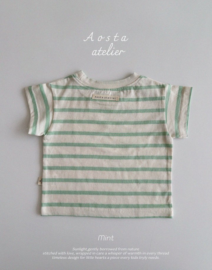 Aosta - Korean Baby Fashion - #babyfashion - Signature Tee - 2