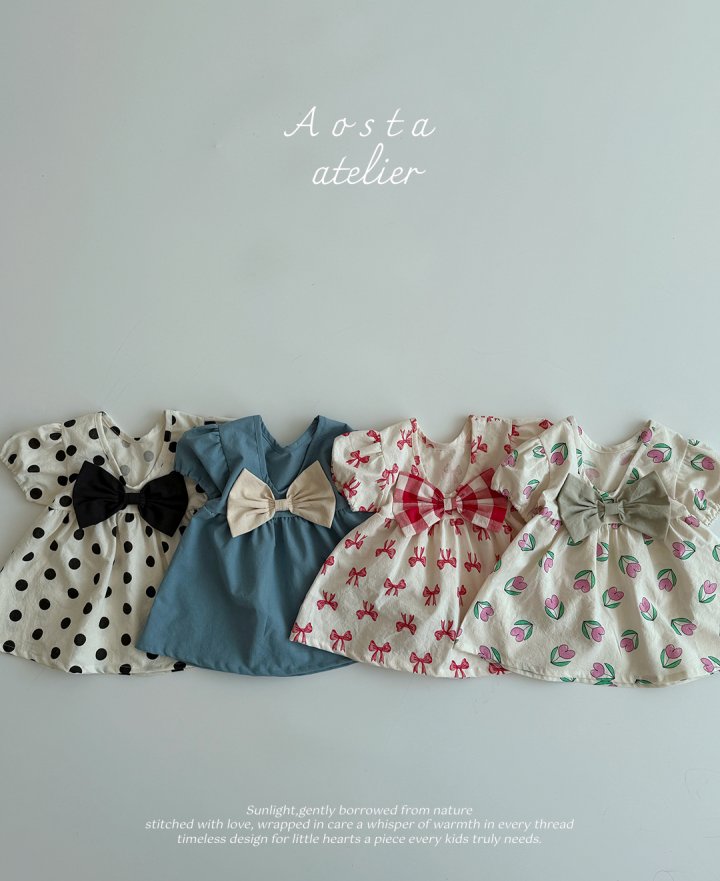 Aosta - Korean Baby Fashion - #babyfashion - Summer Dress