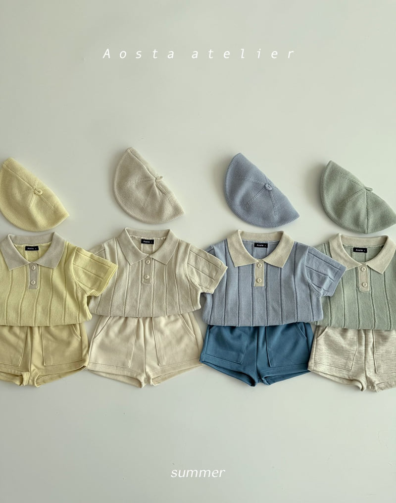 Aosta - Korean Baby Fashion - #babyfashion - Knit Beret - 5