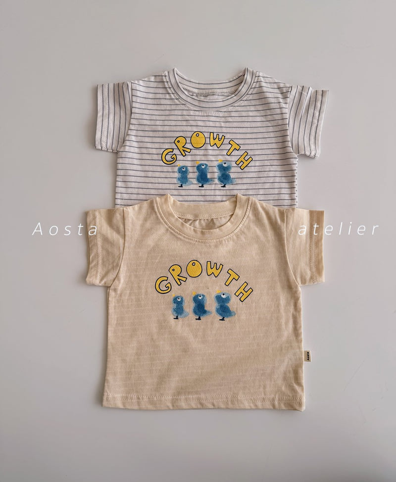 Aosta - Korean Baby Fashion - #babyfashion - Grow Tee - 2