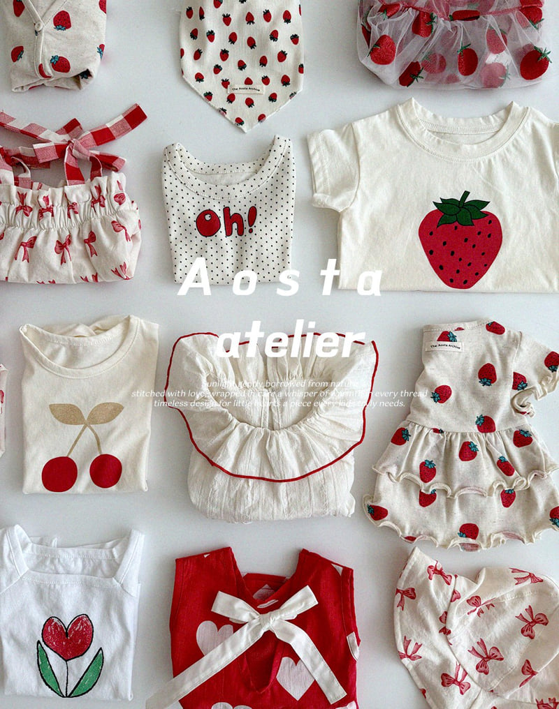 Aosta - Korean Baby Fashion - #babyfashion - Rib Oh Sleeveless - 7