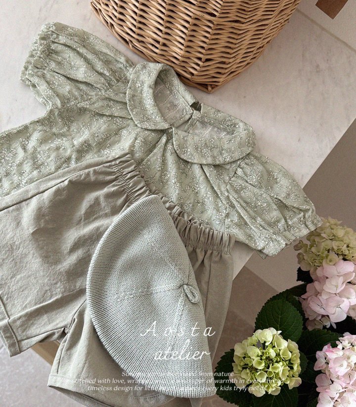 Aosta - Korean Baby Fashion - #babyfever - Collor Blouse - 12