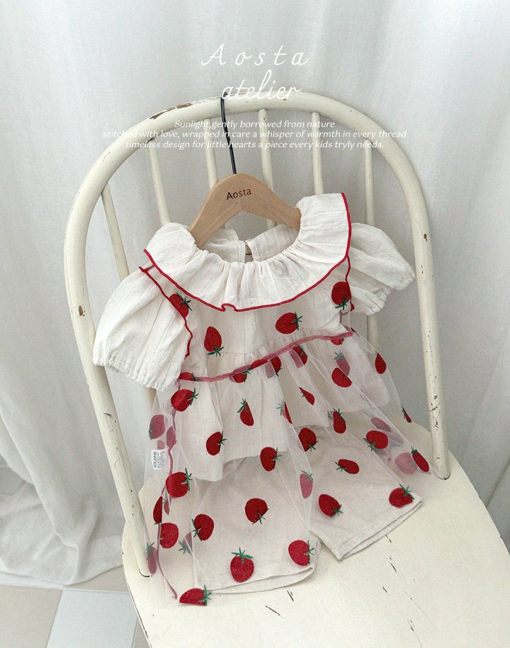 Aosta - Korean Baby Fashion - #babyfever - Demary Blouse - 5