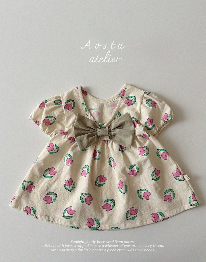 Aosta - Korean Baby Fashion - #babyfever - Summer Dress - 2
