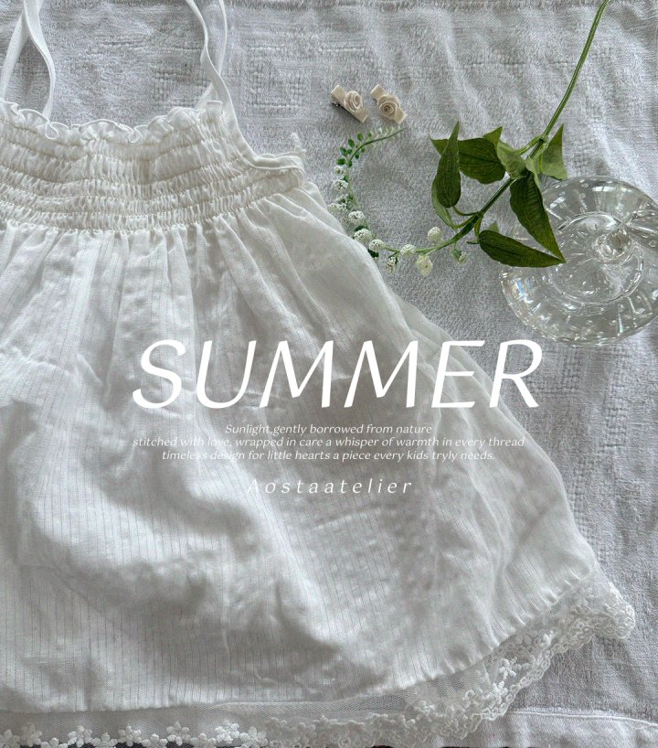 Aosta - Korean Baby Fashion - #babyfever - Lace Dress - 10