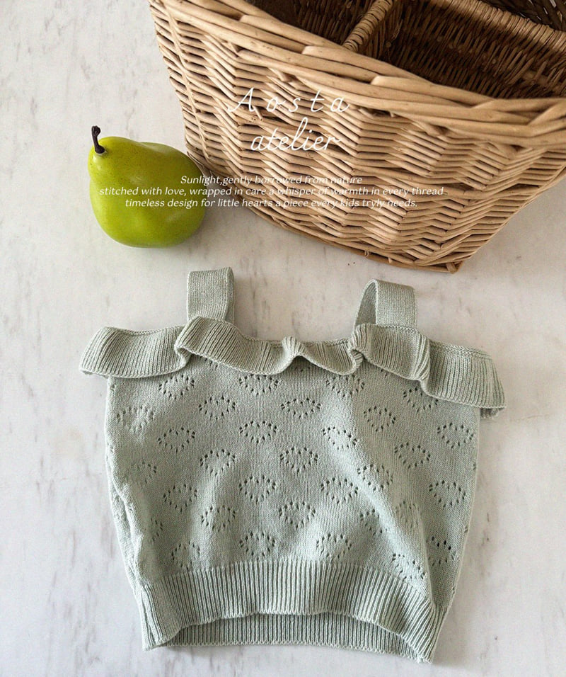 Aosta - Korean Baby Fashion - #babyfever - Knit Frill Blouse - 11