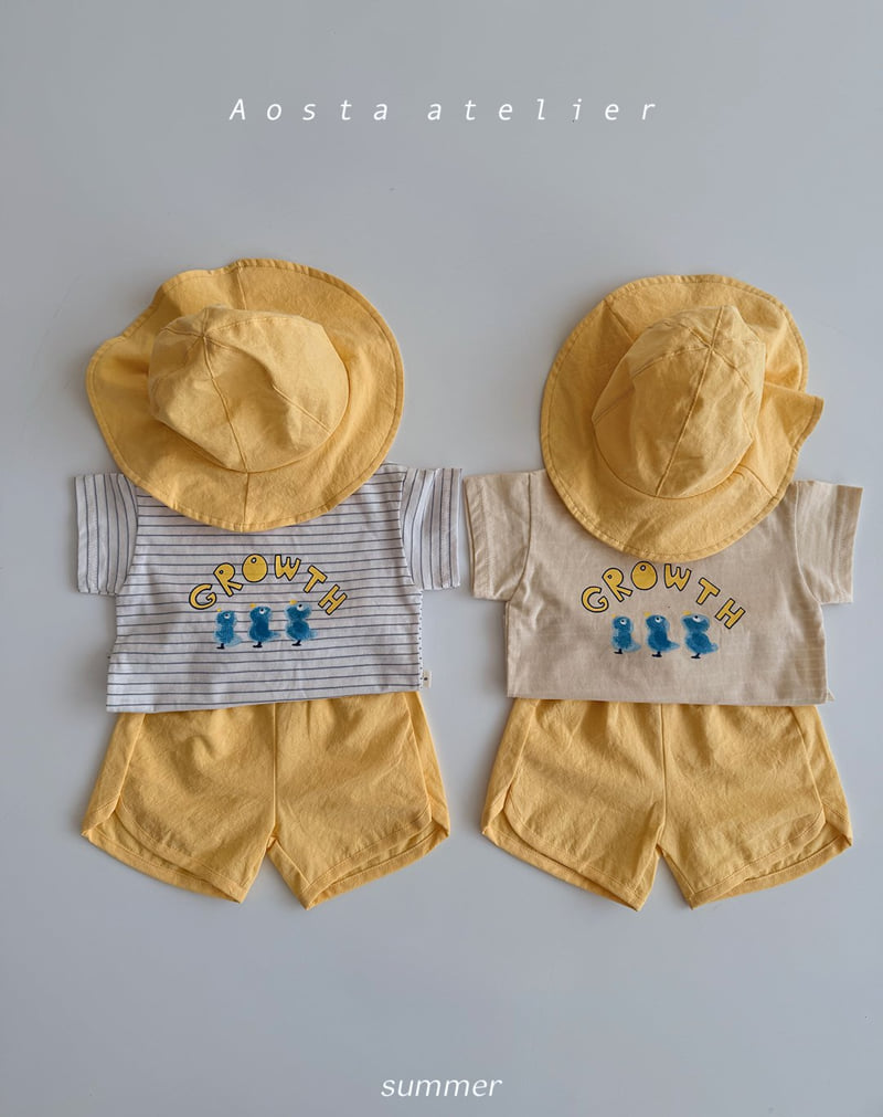 Aosta - Korean Baby Fashion - #babyfever - Grow Tee - 3