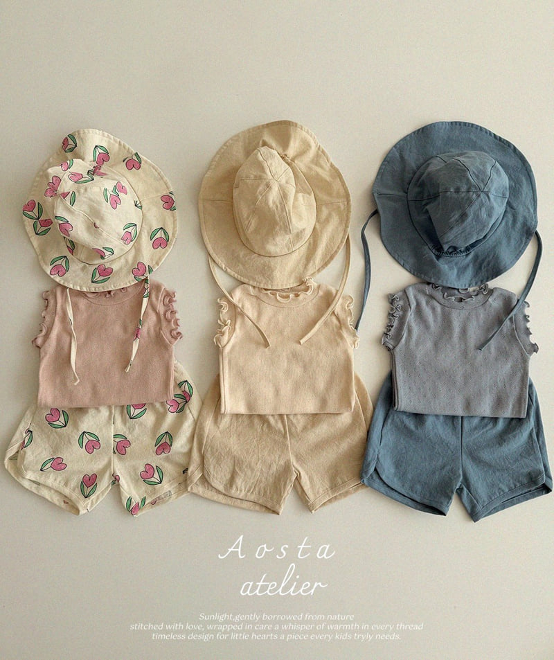 Aosta - Korean Baby Fashion - #babyfever - Camellia Tee - 6