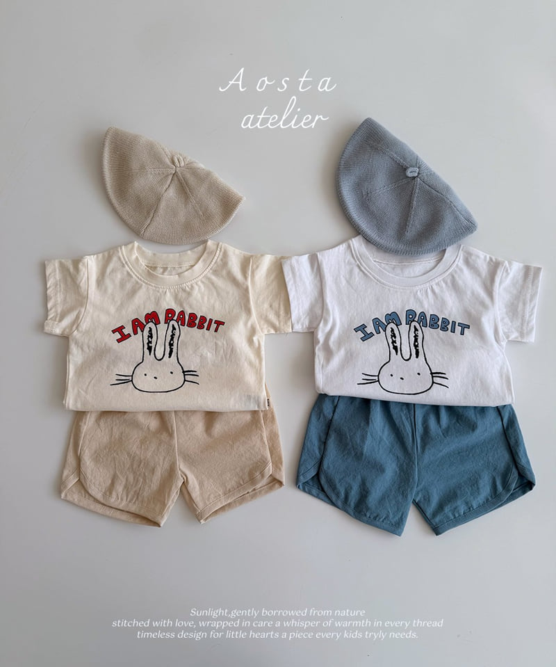 Aosta - Korean Baby Fashion - #babyfashion - Rabbit Tee - 4