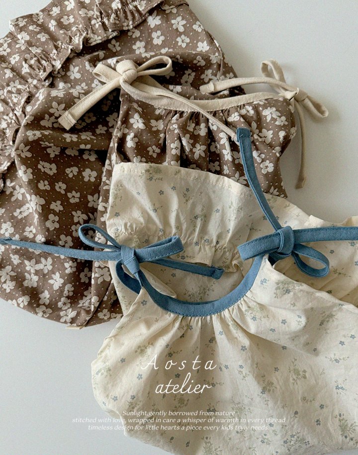 Aosta - Korean Baby Fashion - #babygirlfashion - Tove Dress - 12