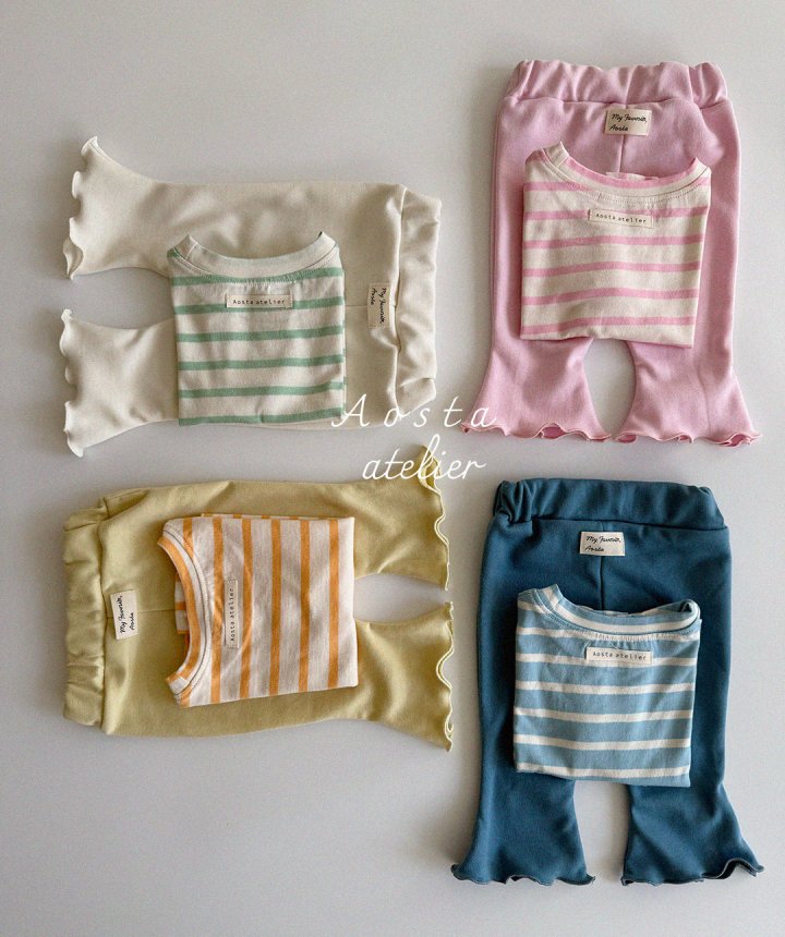 Aosta - Korean Baby Fashion - #babyfever - Signature Tee - 4