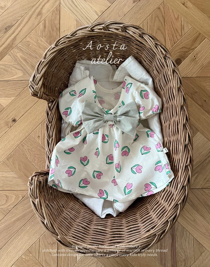Aosta - Korean Baby Fashion - #babygirlfashion - Summer Dress - 3