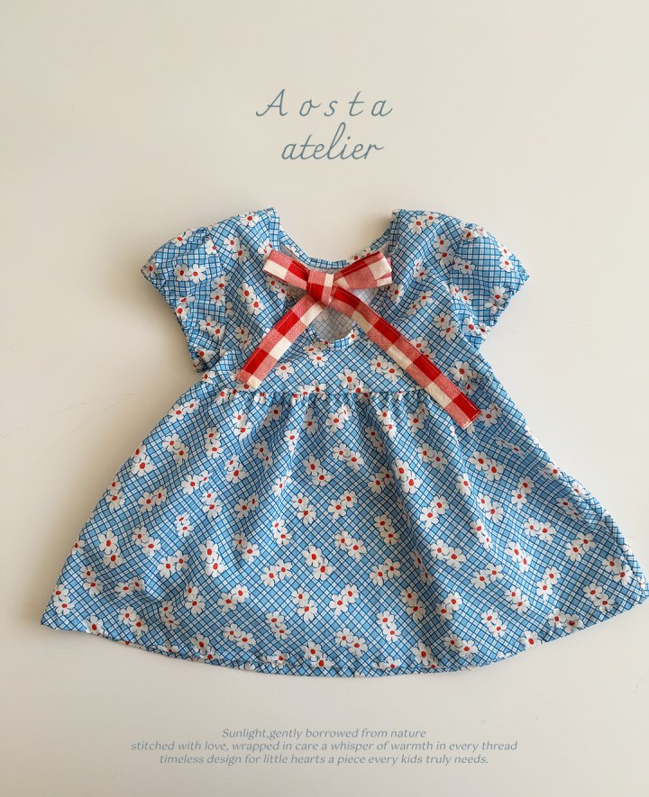 Aosta - Korean Baby Fashion - #babygirlfashion - Mare Dress - 9