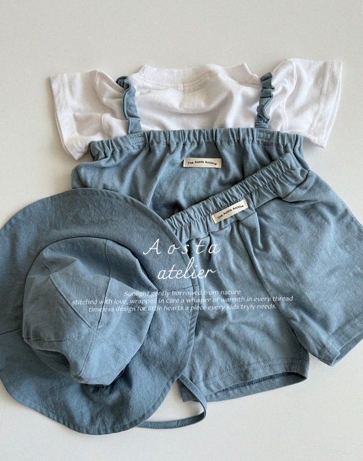 Aosta - Korean Baby Fashion - #babyfever - Linen Top Blouse - 4