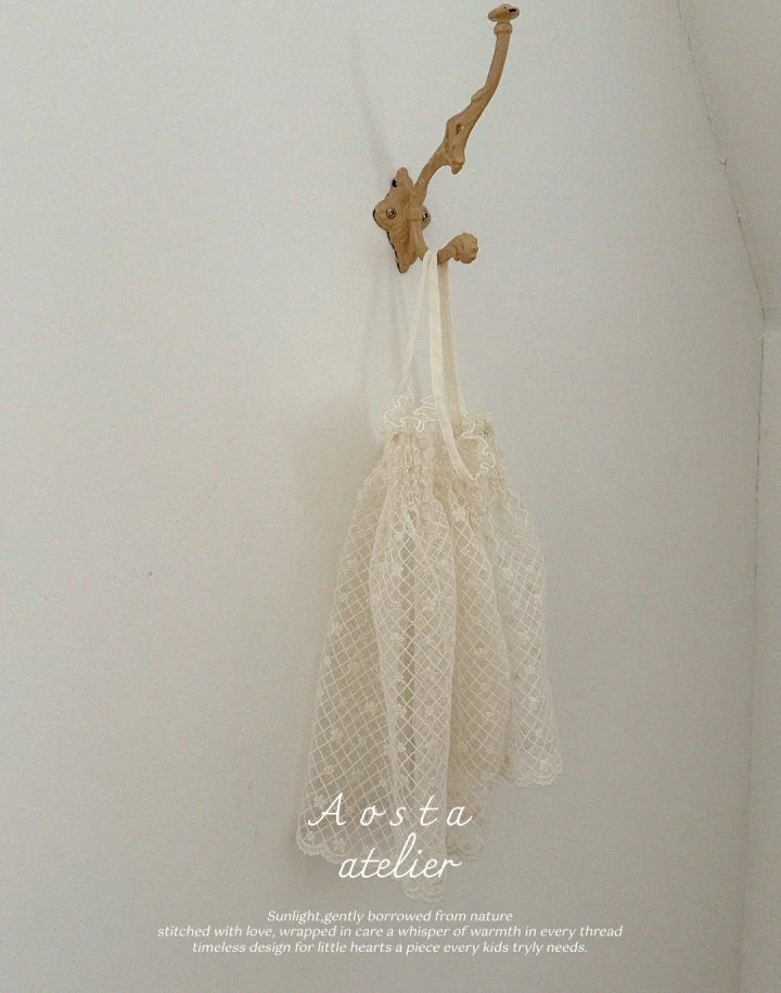 Aosta - Korean Baby Fashion - #babygirlfashion - Lace Dress - 11