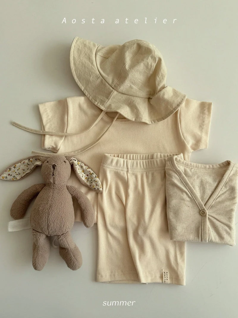 Aosta - Korean Baby Fashion - #babygirlfashion - Rib Biker Pants - 11