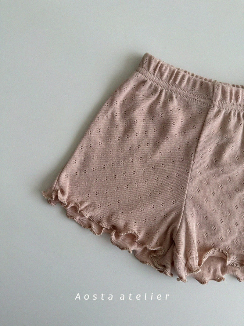 Aosta - Korean Baby Fashion - #babygirlfashion - Camellia Short Pants - 6