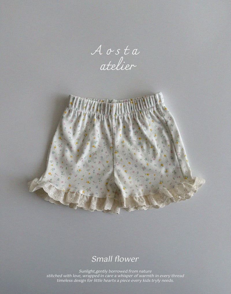 Aosta - Korean Baby Fashion - #babyfever - Lala Frill Shorts - 4