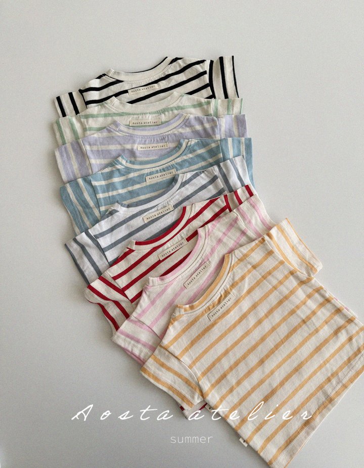 Aosta - Korean Baby Fashion - #babylifestyle - Signature Tee - 5