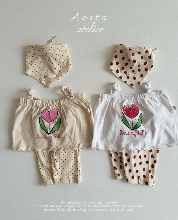 Aosta - Korean Baby Fashion - #babylifestyle - Linen Tulip Blouse - 8