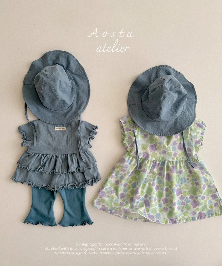 Aosta - Korean Baby Fashion - #babylifestyle - Linen Frill Blouse - 7