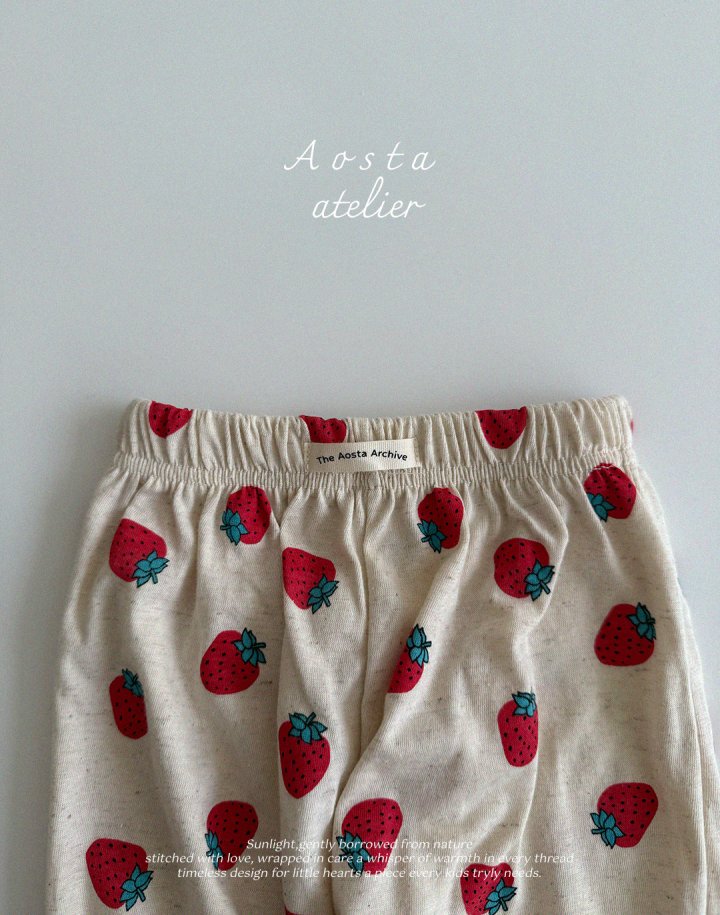 Aosta - Korean Baby Fashion - #babylifestyle - Linen Pants - 3