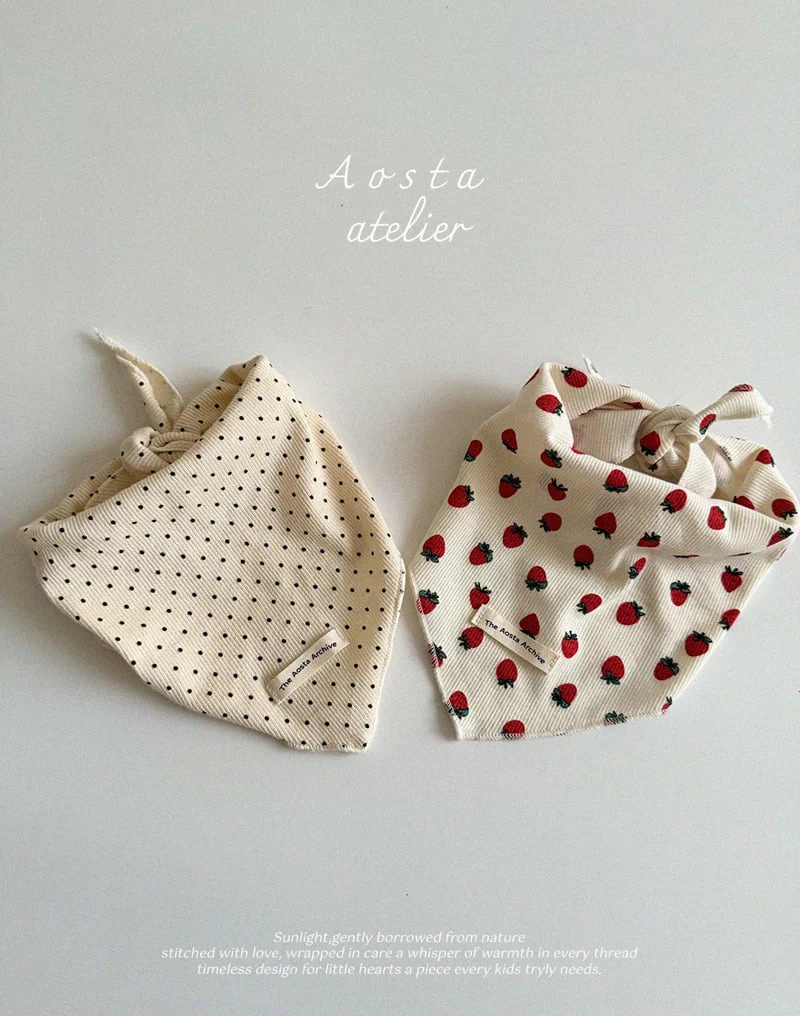 Aosta - Korean Baby Fashion - #babylifestyle - Rib Scarf