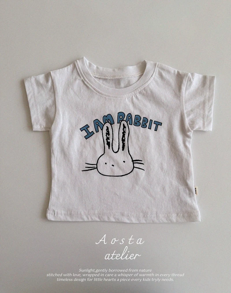Aosta - Korean Baby Fashion - #babylifestyle - Rabbit Tee - 6