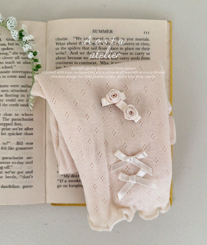 Aosta - Korean Baby Fashion - #babyoninstagram - Mini Rose Pin - 12