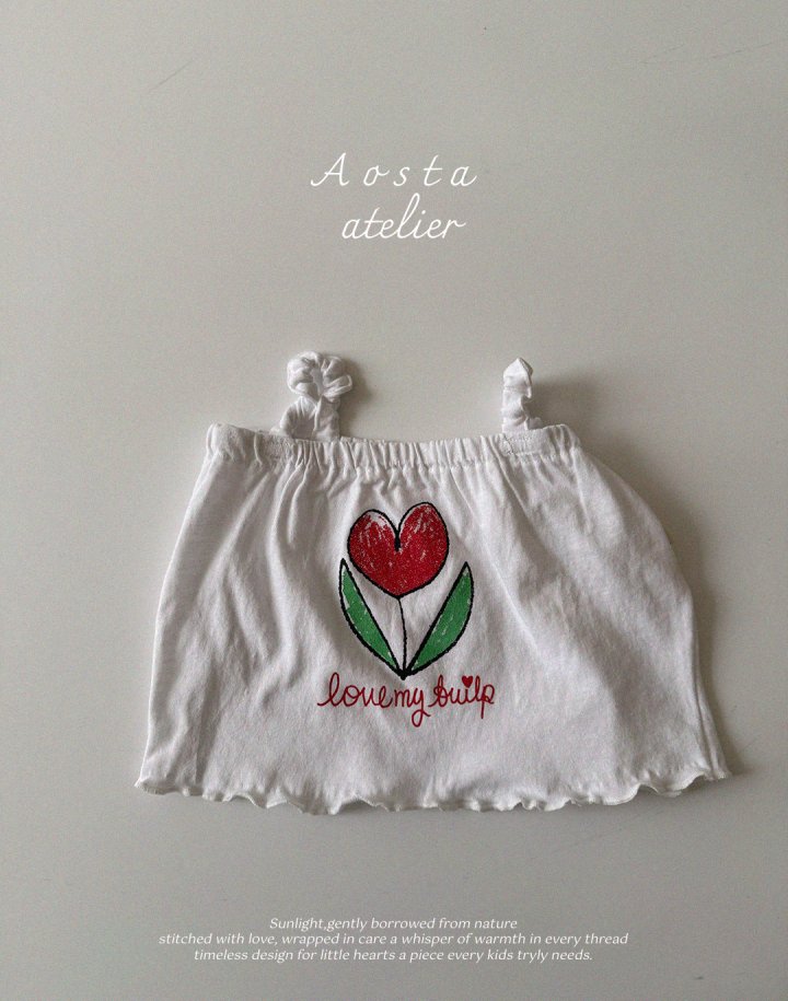 Aosta - Korean Baby Fashion - #babyoninstagram - Linen Tulip Blouse - 9