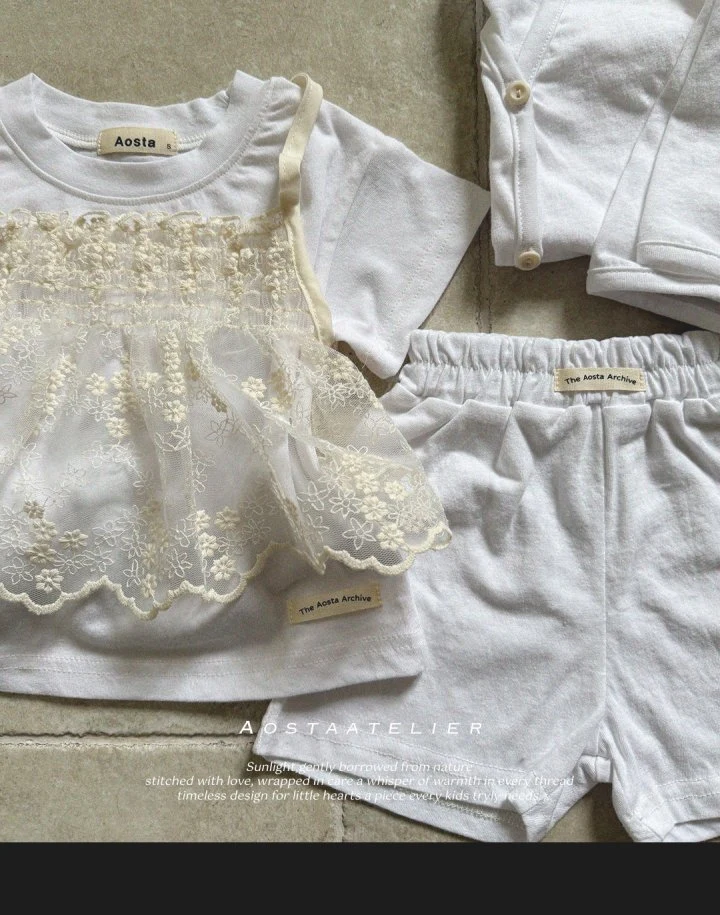 Aosta - Korean Baby Fashion - #babyoninstagram - Linen Short Pants - 5