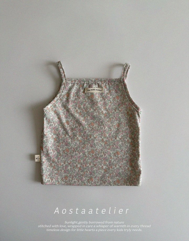 Aosta - Korean Baby Fashion - #babyoninstagram - Linen String Tee - 3