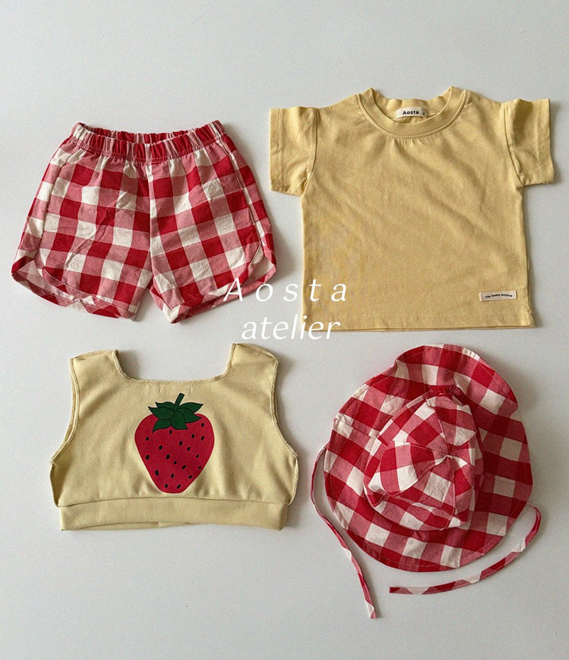 Aosta - Korean Baby Fashion - #babyoninstagram - New New Strawberry Tee - 7
