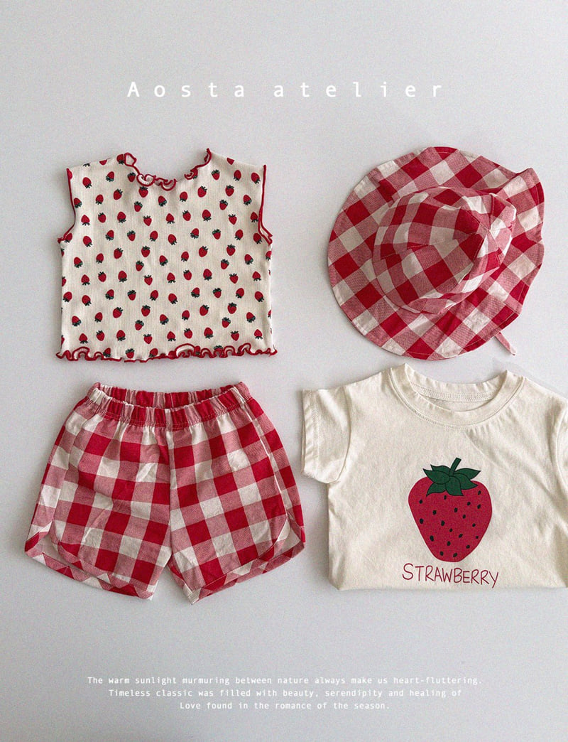 Aosta - Korean Baby Fashion - #babyoninstagram - Rib Love Sleeveless - 5