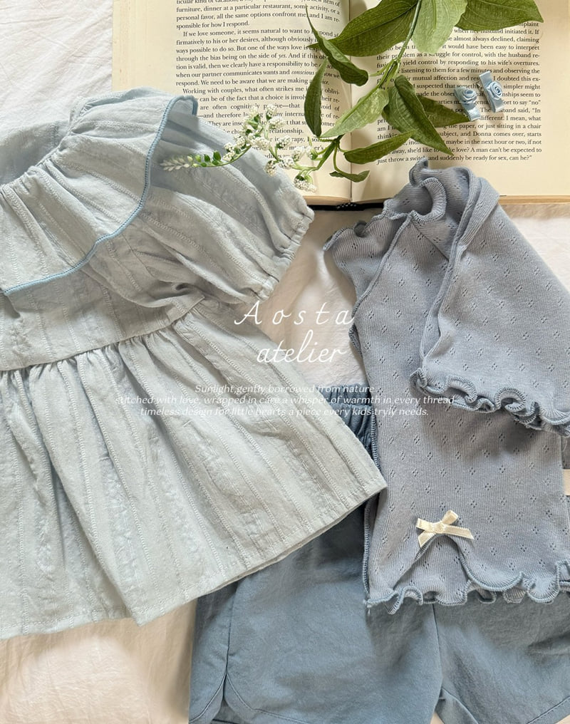 Aosta - Korean Baby Fashion - #babylifestyle - Camellia Cardigan - 4
