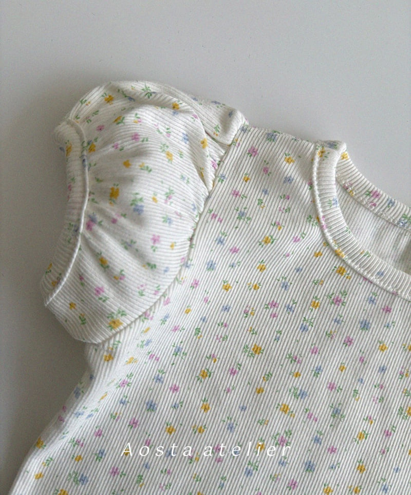 Aosta - Korean Baby Fashion - #babyoninstagram - Lala Puff Tee - 5