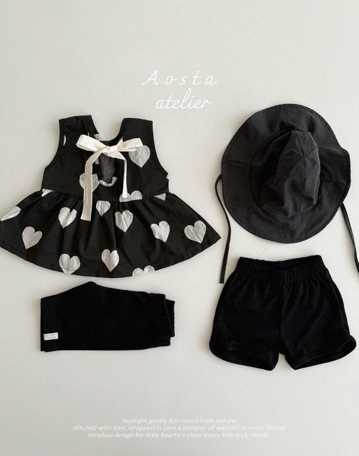 Aosta - Korean Baby Fashion - #babyoninstagram - Heart Blouse - 4