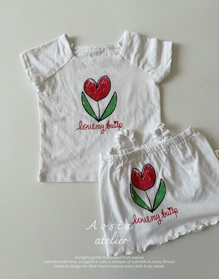 Aosta - Korean Baby Fashion - #babyootd - Linen Tulip Blouse - 10