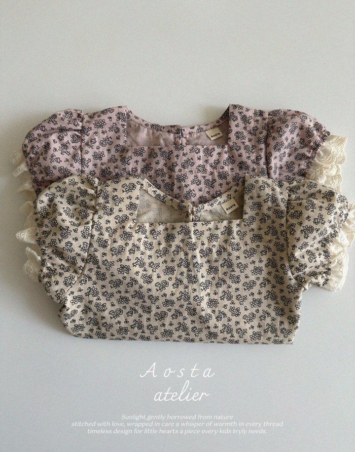 Aosta - Korean Baby Fashion - #babyootd - Lulu Blouse - 2