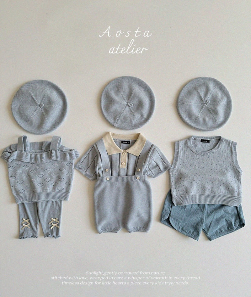 Aosta - Korean Baby Fashion - #babyootd - Knit Beret - 10