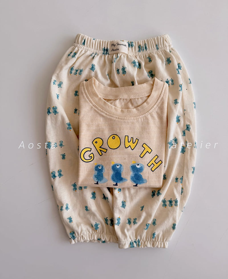 Aosta - Korean Baby Fashion - #babyootd - Grow Tee - 7