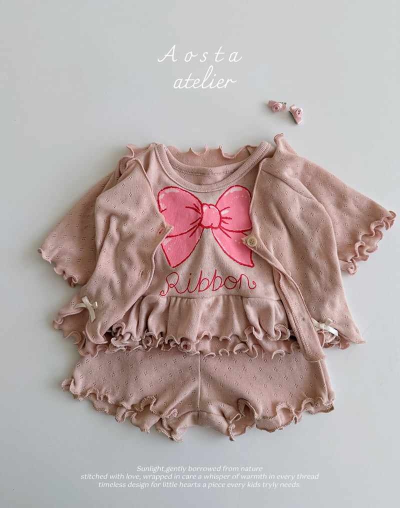 Aosta - Korean Baby Fashion - #babyootd - Camellia Blouse - 8
