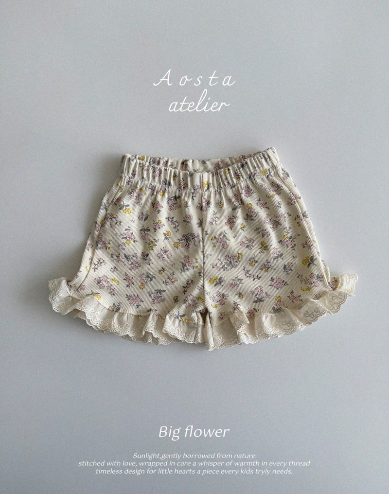 Aosta - Korean Baby Fashion - #babyootd - Lala Frill Shorts - 7