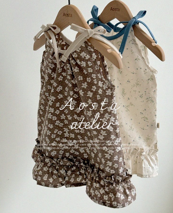 Aosta - Korean Baby Fashion - #babyoutfit - Tove Dress - 2