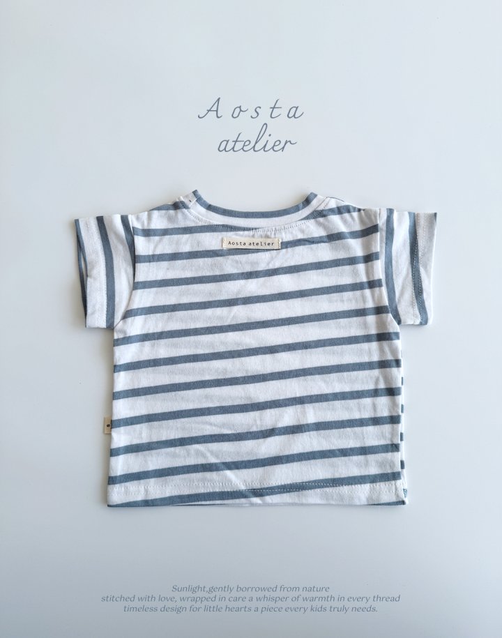 Aosta - Korean Baby Fashion - #babyoutfit - Signature Tee - 9