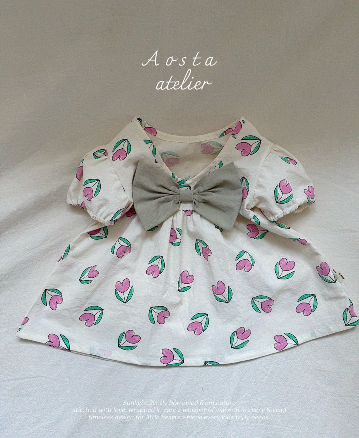 Aosta - Korean Baby Fashion - #babyoutfit - Summer Dress - 7