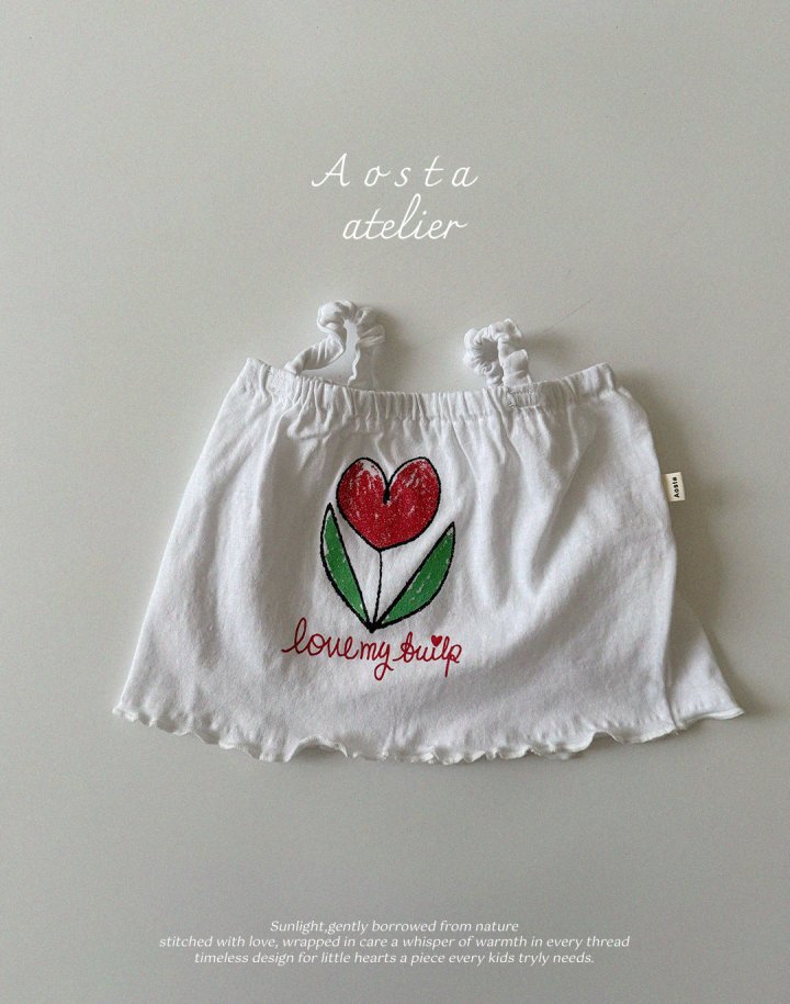 Aosta - Korean Baby Fashion - #babyoutfit - Linen Tulip Blouse - 11