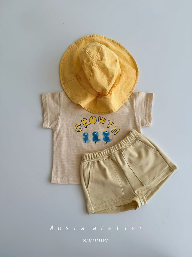 Aosta - Korean Baby Fashion - #babyoutfit - Grow Tee - 8