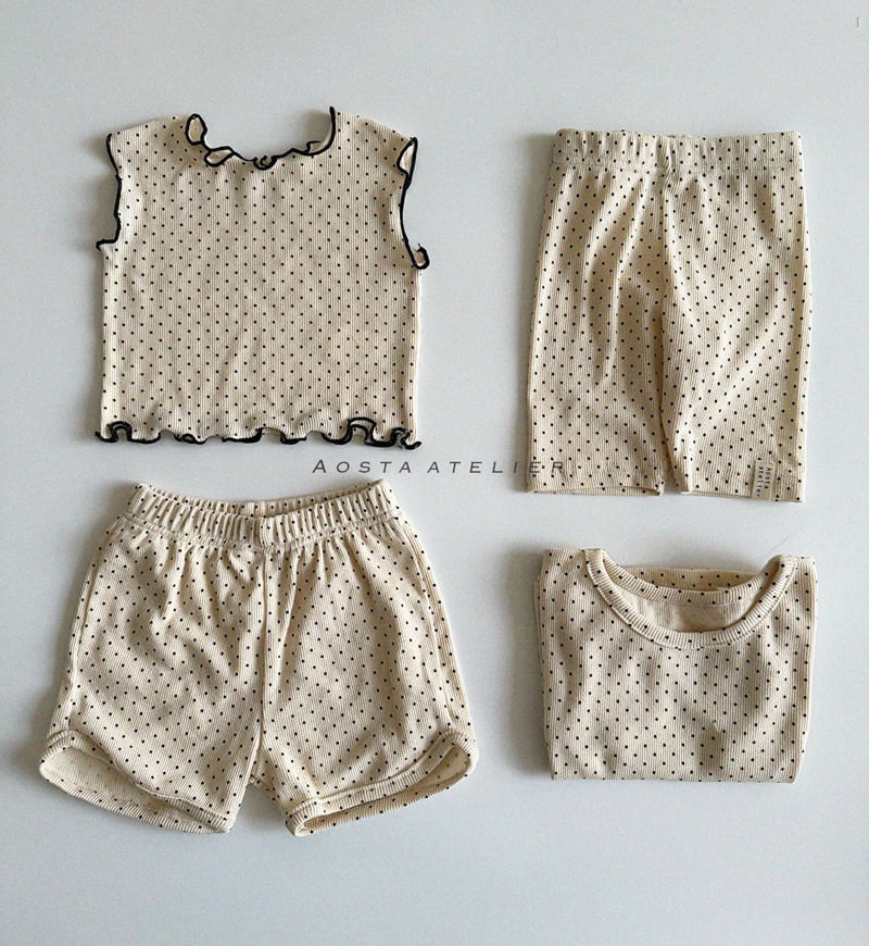 Aosta - Korean Baby Fashion - #babyoutfit - Rib Short Pants - 3