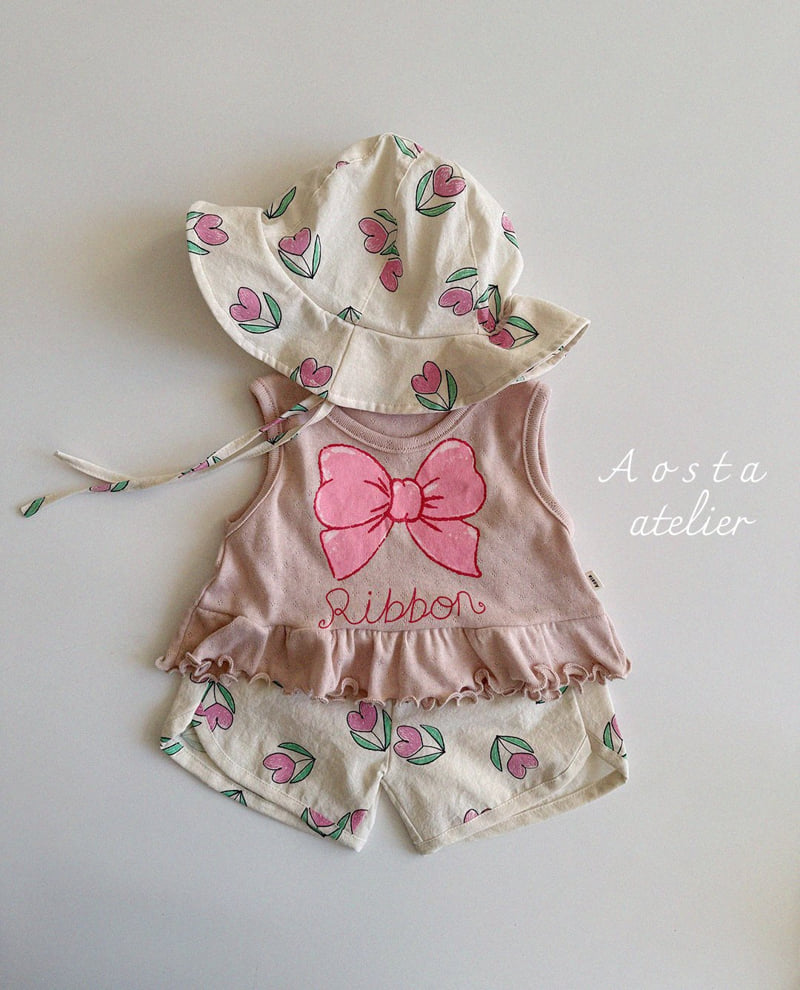 Aosta - Korean Baby Fashion - #babyoutfit - Camellia Blouse - 9